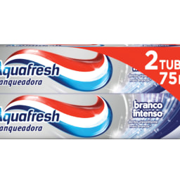 Aquafresh® Pasta de Dentes Branqueadora Pack Duplo