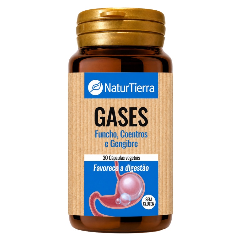 NATURTIERRA - Funcho, Coentros e Gengibre Gases