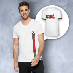 T-shirt Portugal para Homem
