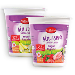 MILBONA® Iogurte Fruta sem Lactose com Pedaços