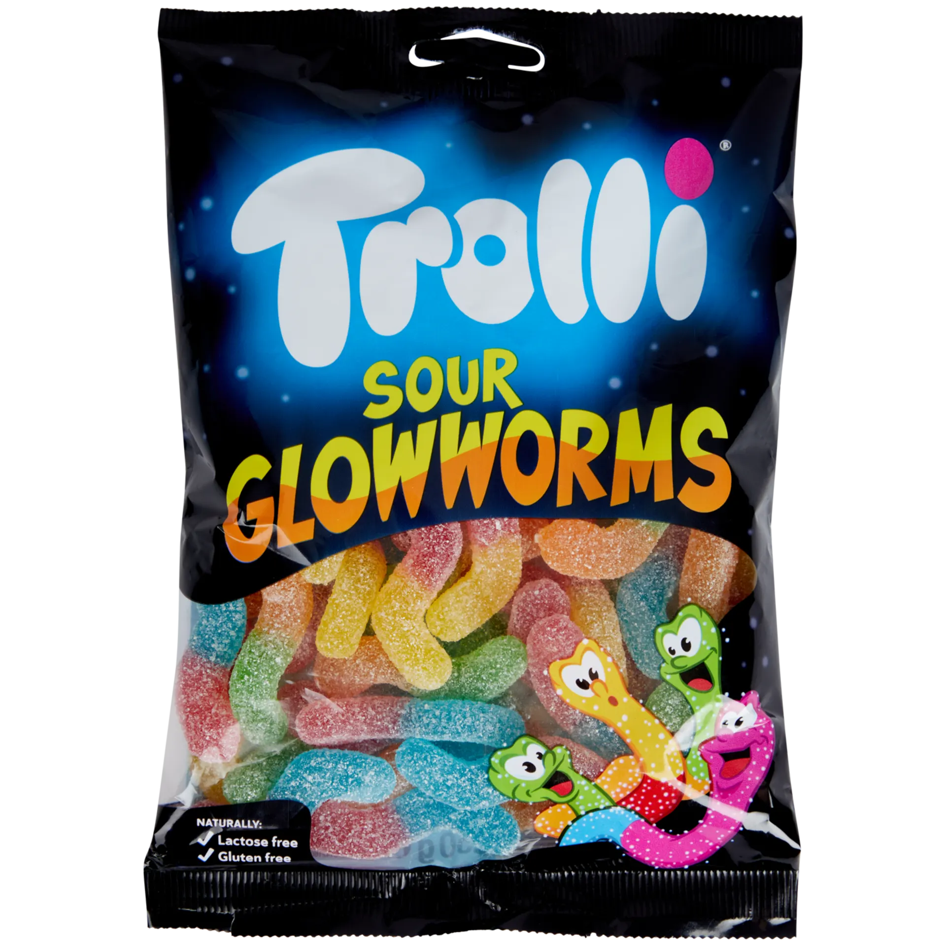 Minhocas ácidas Trolli