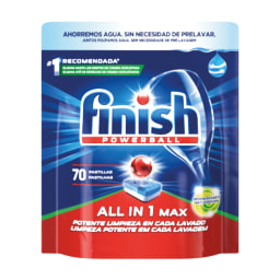 Finish Detergente para Máquina Loiça All in One Anti Gordura