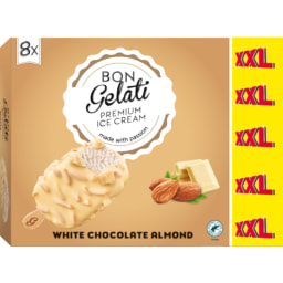 Gelatelli® Gelado de Chocolate Branco com Amêndoa