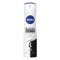 Nivea® Desodorizante Roll-On/ Spray Invisible Black & White Active