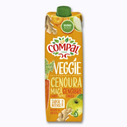 Compal Veggie Cenoura, Maçã e Gengibre