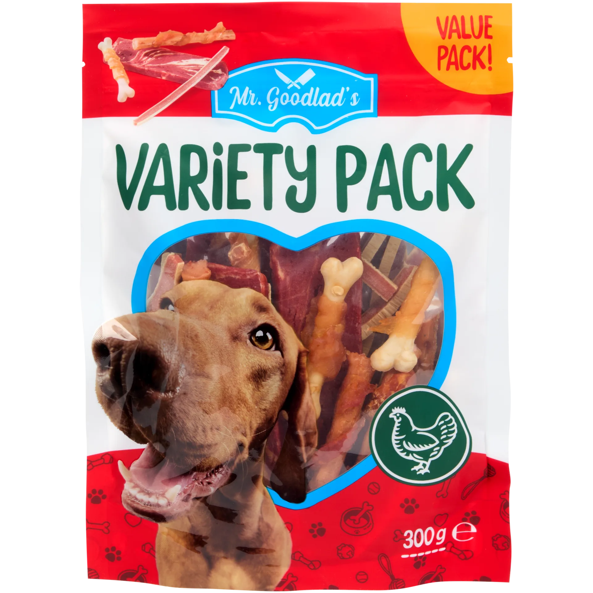 Snacks para cães Mr. Goodlad Frango