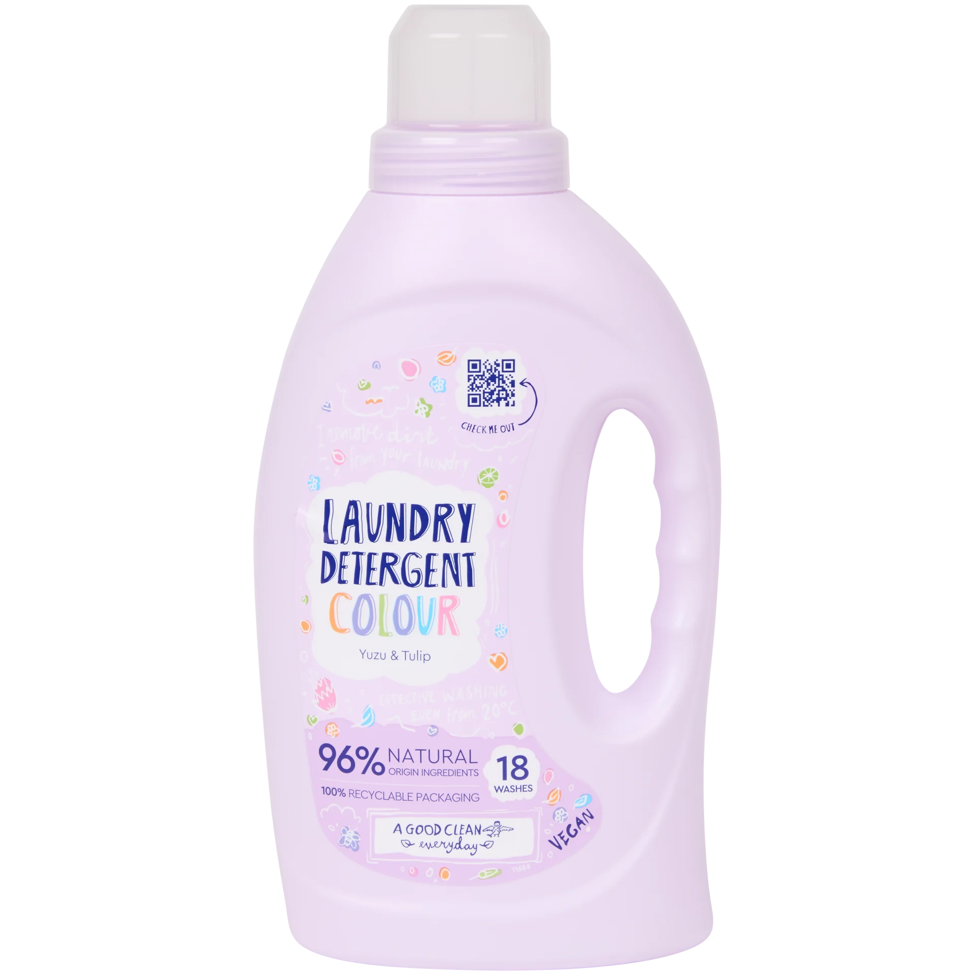 Detergente da roupa A Good Clean Colour Yuzu & Tulp