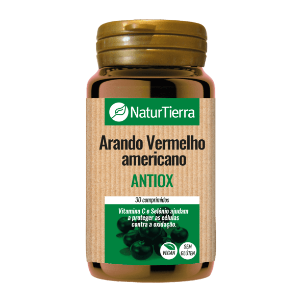 Naturtierra - Antiox de Arando Vermelho Americano