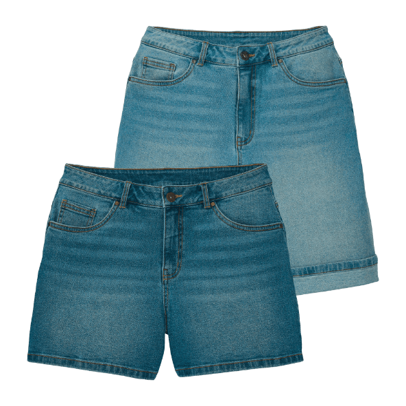 UP2FASHION® - Calções de Ganga