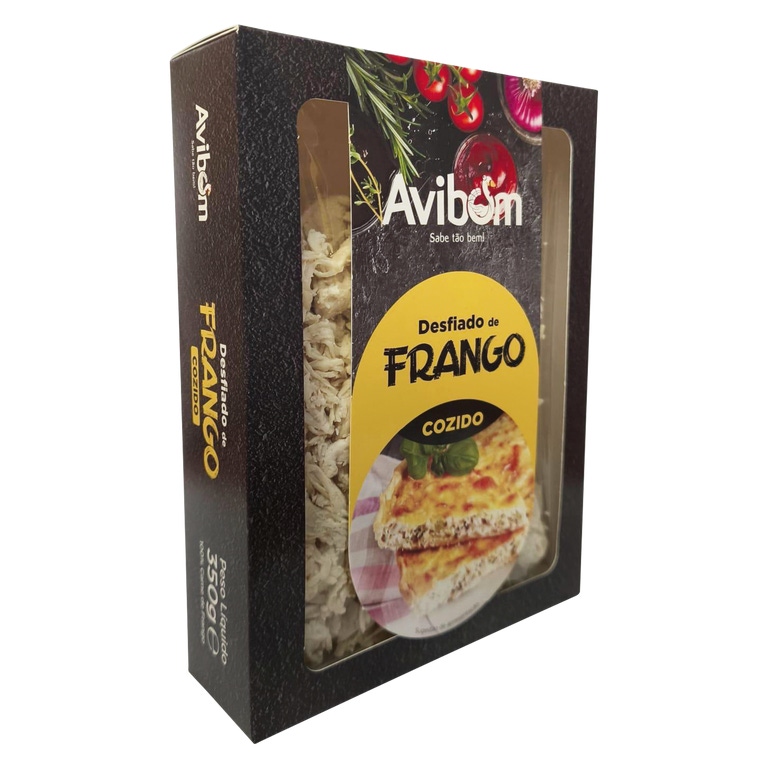 Frango Cozido Desfiado