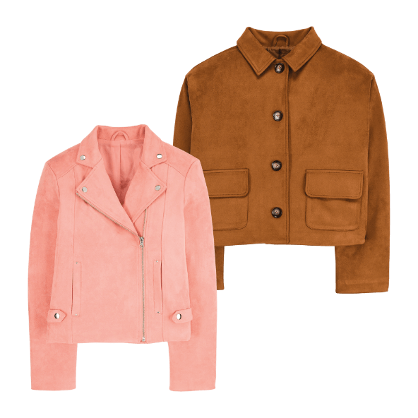 UP2FASHION® - Casaco de Camurça