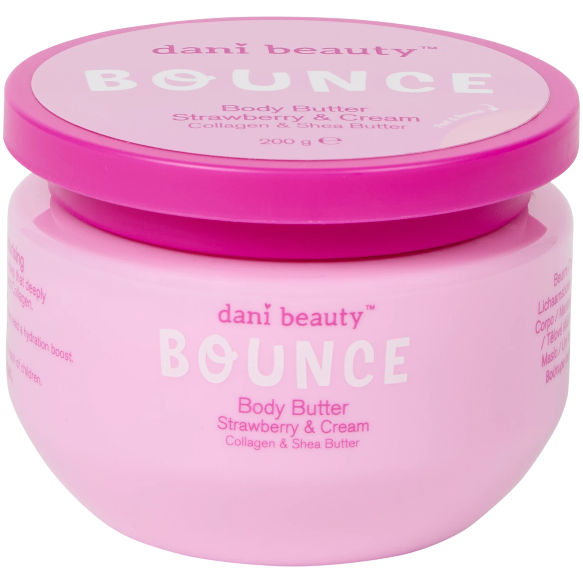 Manteiga corporal Dani Beauty Strawberry & Cream
