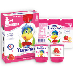 Boiões/ saquetas de fruta selecionadas DANONINO®