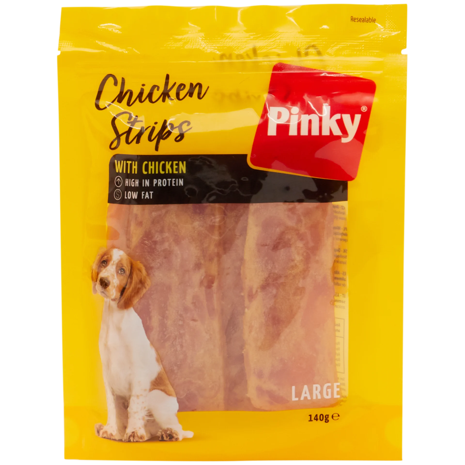 Snack para cães Pinky Chicken Strips