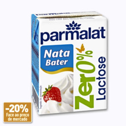 Nata UHT 0% Lactose para Bater Parmalat
