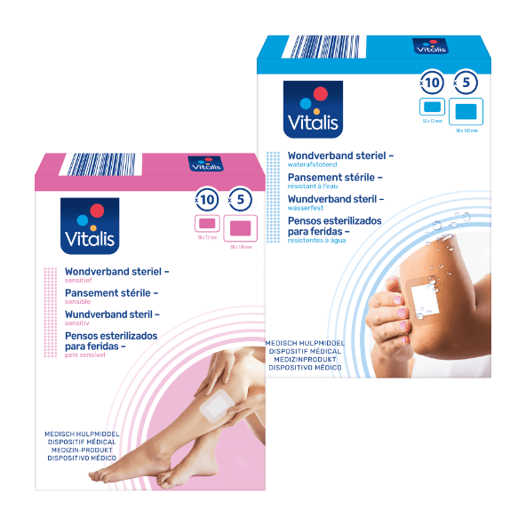 Vitalis® - Pensos Esterilizados para Feridas