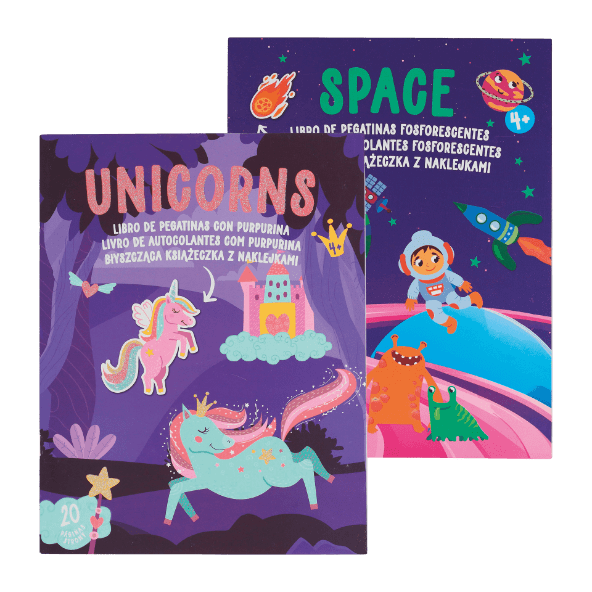 Livro Criativo de Autocolantes