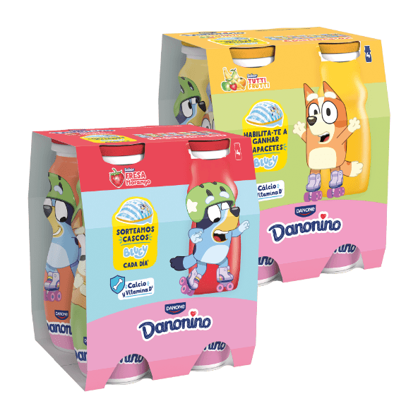 DANONINO - Iogurte Líquido de Morango Infantil