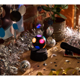 Lâmpada Rotativa LED para Festas