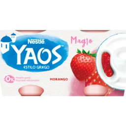 Nestlé® Yaos Iogurte Grego Magro de Morango