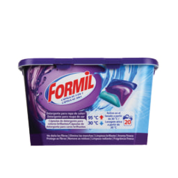 Formil® Detergente para Roupa em Cápsulas 3 em 1