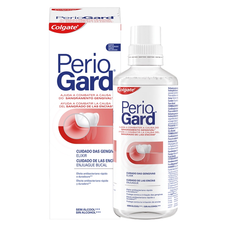 COLGATE - Elixir PerioGard Cuidado das Gengivas