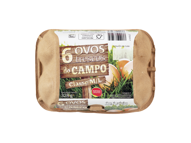 Ovos do Campo Classe M/L