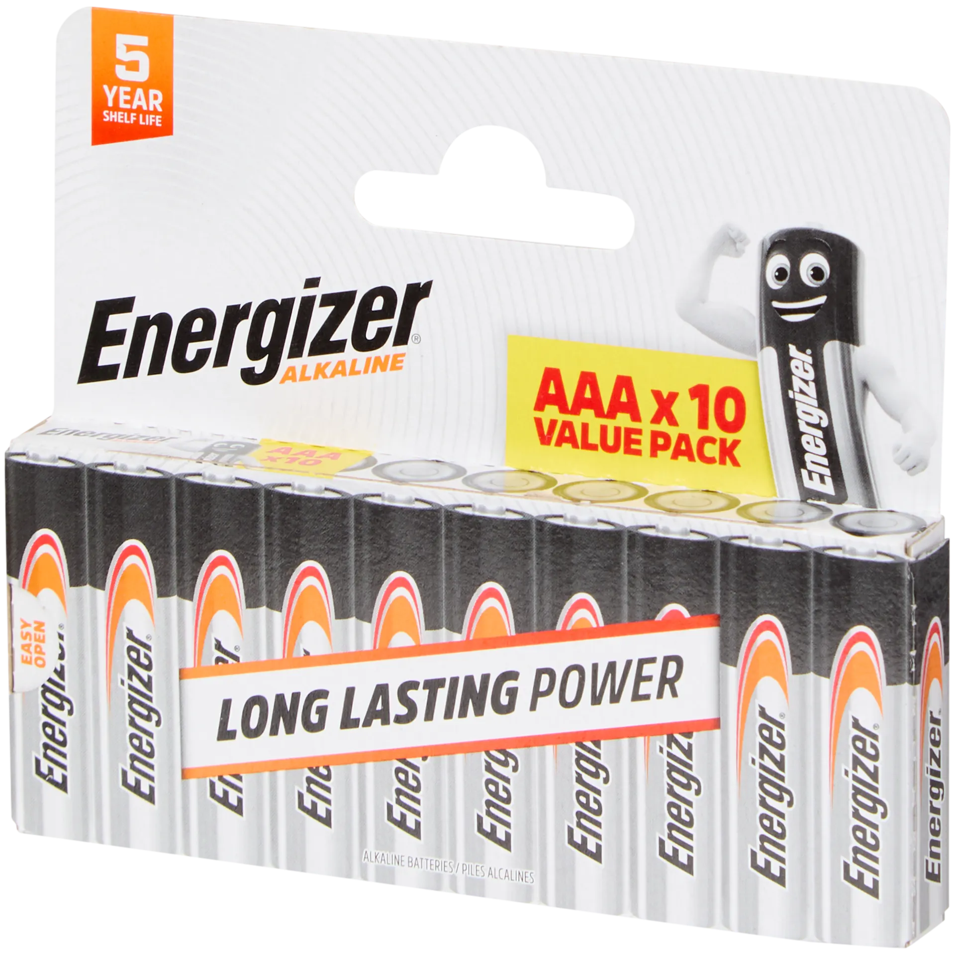 Pilhas alcalinas Energizer AAA