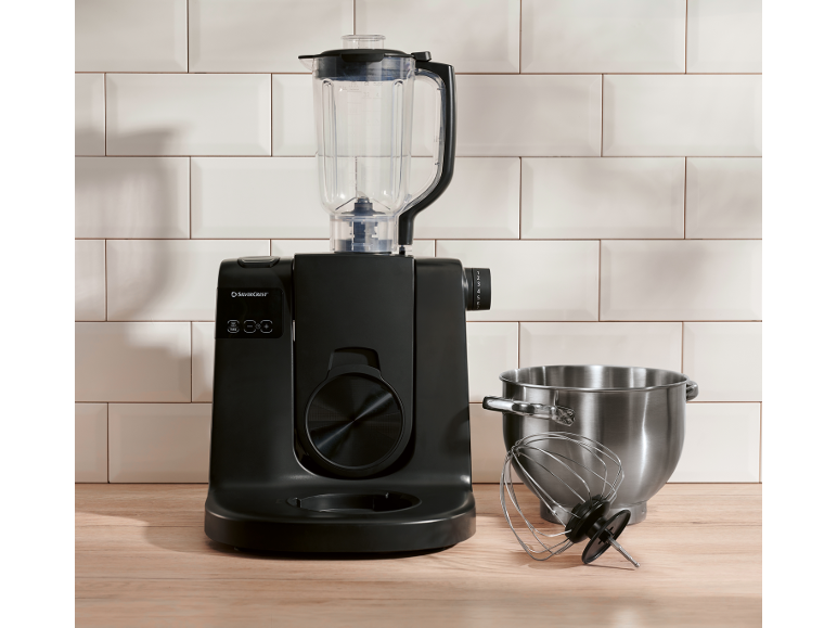 SILVERCREST - Robô de Cozinha Preto 1000 W