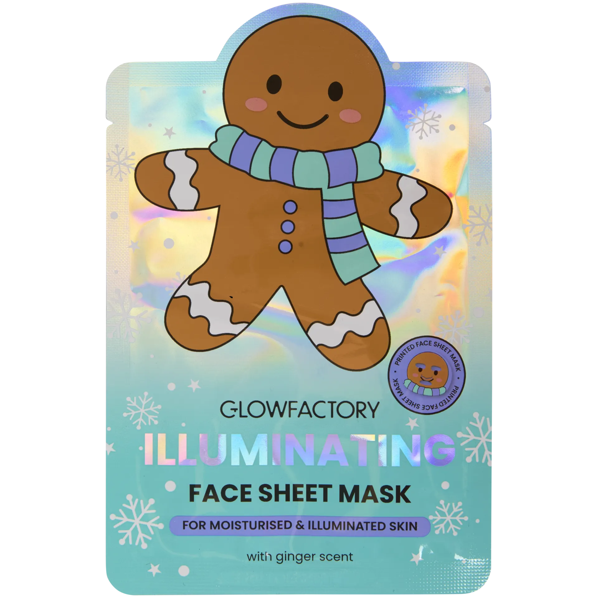 Máscara facial de Natal