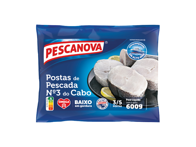Postas de Pescada Nº3 do Cabo para Cozer