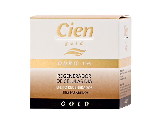 Cien Gold® Creme de Rosto Gold