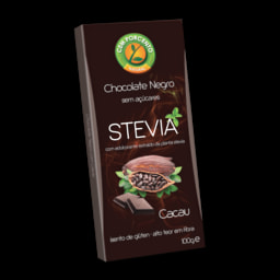 
				Cem Porcento Chocolate Negro com Stevia
				
			