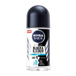 Nivea Men® Deo Spray/ Roll-On Invisible Black & White Active para Homem