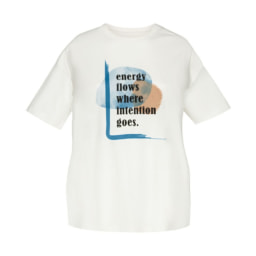 Esmara® T-Shirt Oversize para Senhora