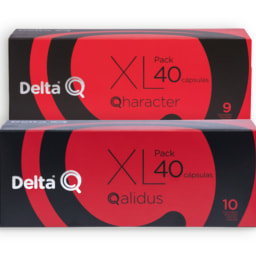 DELTA Q® Cápsulas Qharacter / Qalidus Pack XL