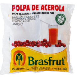 Brasfrut® Polpa de Acerola/ Goiaba/ Maracujá