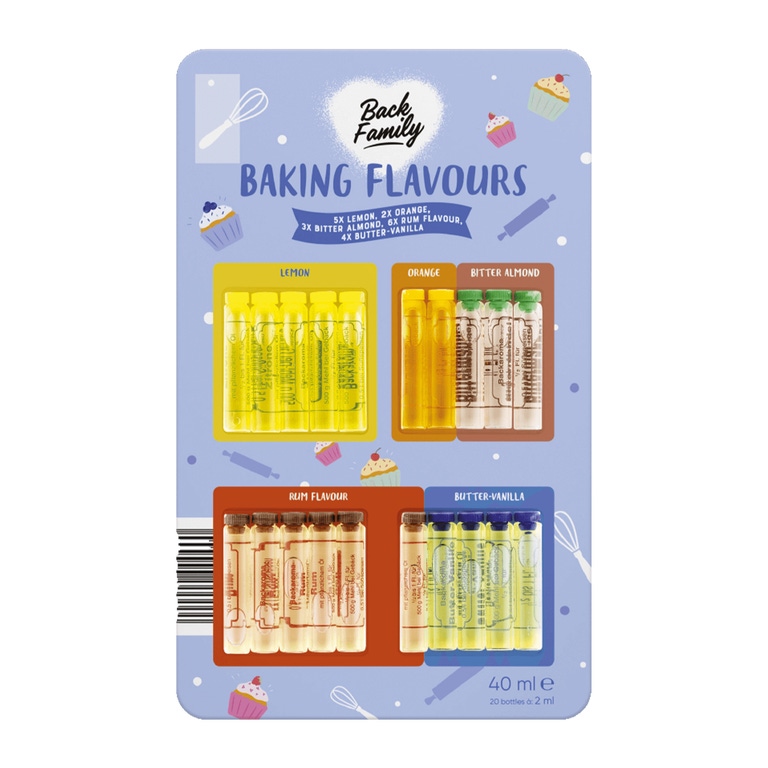 BACK FAMILY® - Sabores para Bolos