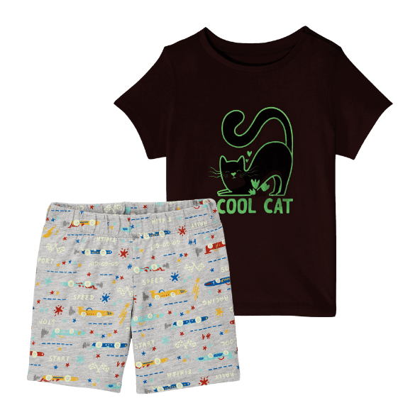 Lily & Dan® - Pijama Brilha no Escuro para Criança