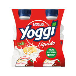 Yoggi Iogurte Líquido de Morango-banana