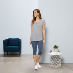 UP2FASHION® T-shirt com Leggings para Senhora