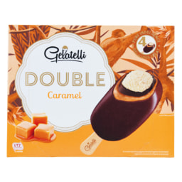 Gelatelli® Gelado Double de Caramelo/ Framboesa