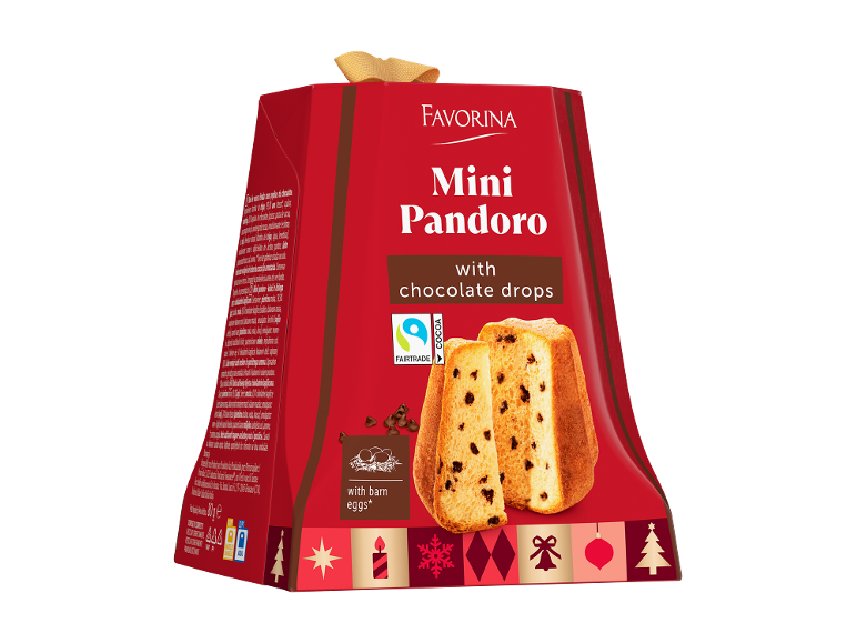 Favorina - Mini Pandoro com Pepitas Chocolate
