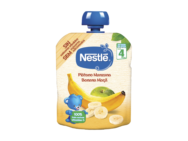 NESTLÉ - Pacotinho de Fruta Banana e Maçã