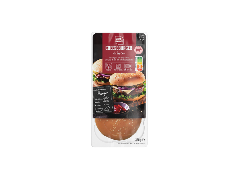chef select - Cheeseburger de Bovino