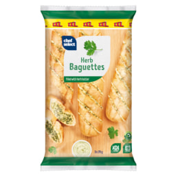 Chef Select® Baguetes com Manteiga de Alho/ Ervas XXL