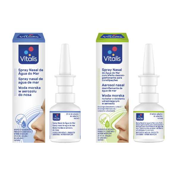 Vitalis® - Spray Nasal de Água do Mar