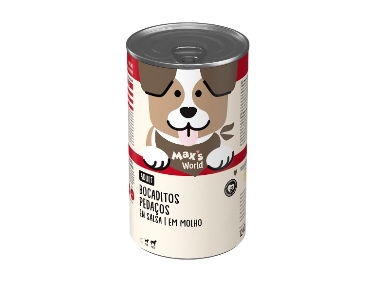MAX & MILA'S WORLD - Alimento Completo para Cão em Molho