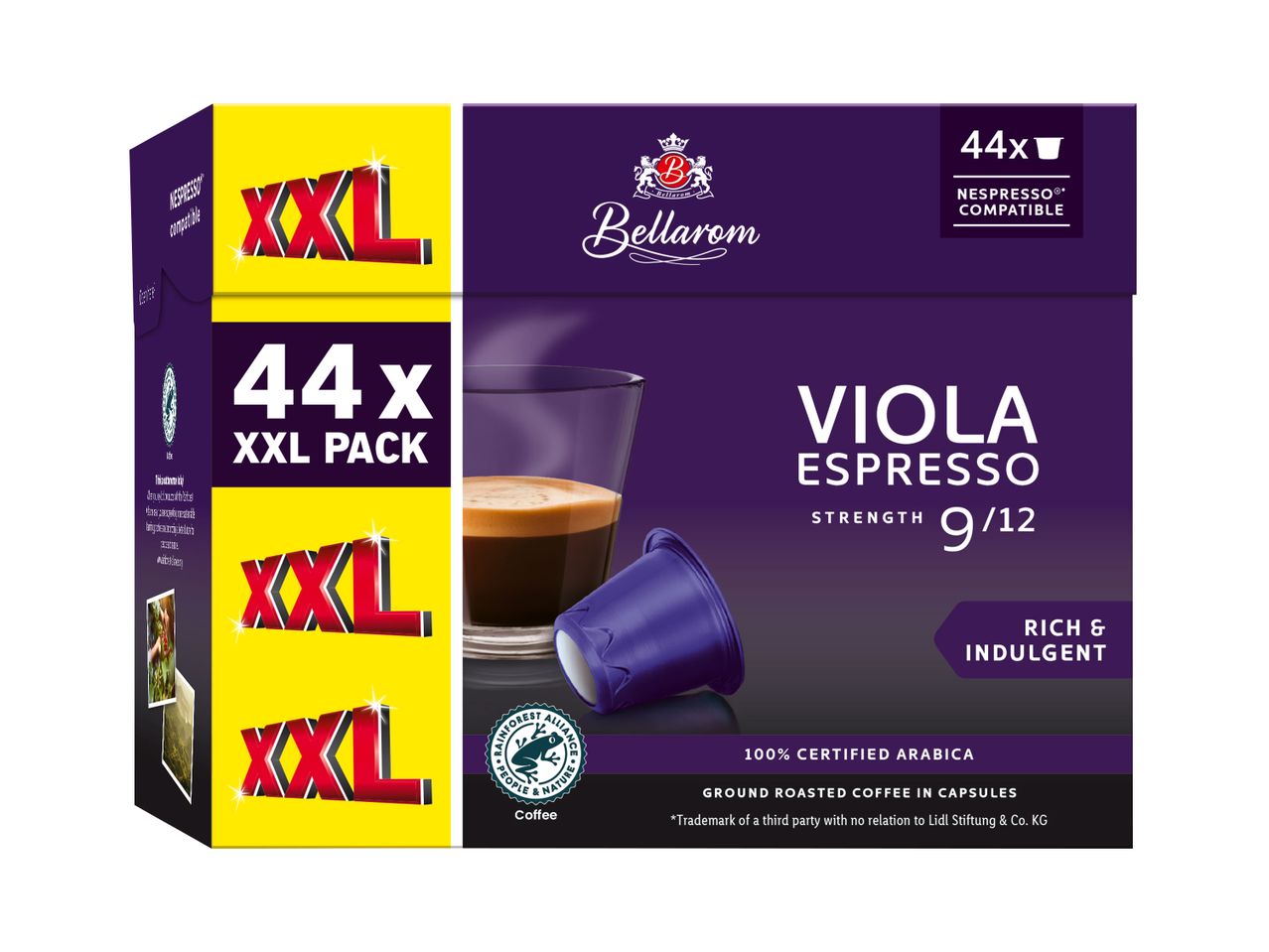 MultiPROMOS Bellarom C psulas De Caf Ristretto Viola XXL