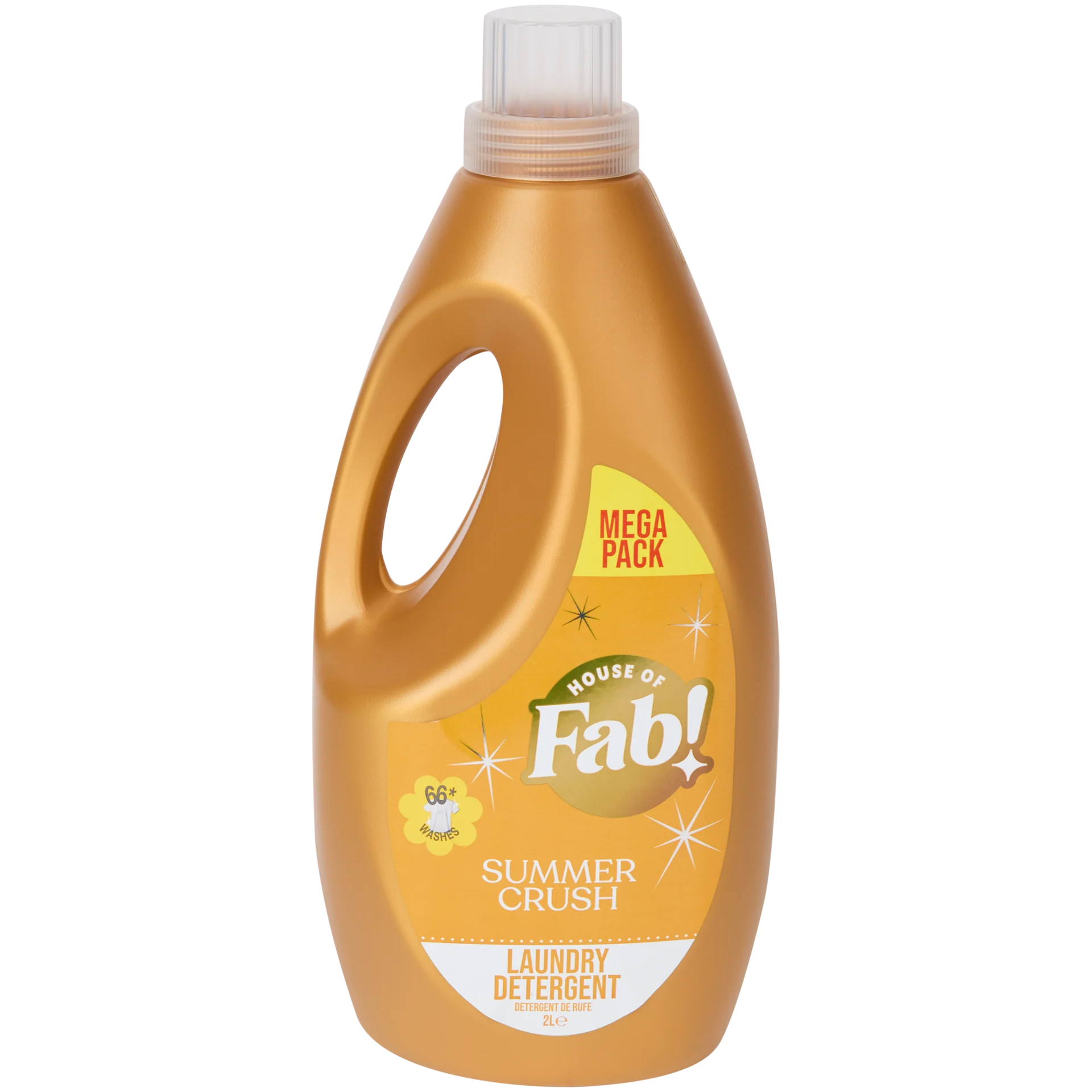 Detergente ou amaciador da roupa Fabulosa